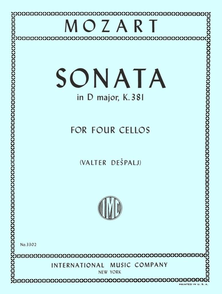 Sonata In Re, K.381 (4 Vc)